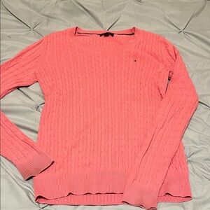 Tommy Hilfiger Women's Coral Cable Knit Sweater